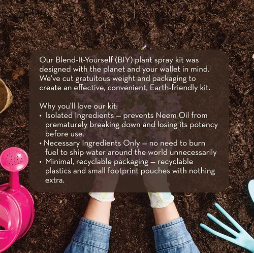 Vista 4 de Emily's Naturals - Kit de recambio de aerosol para plantas de aceite de neem, hace 48 onzas, botella de spray no incluida