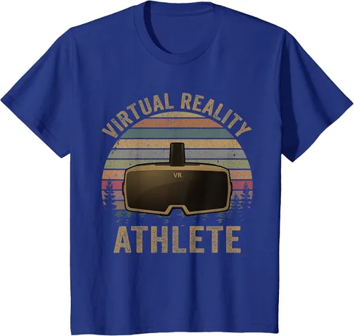 Vista 41 de Virtual Reality Athlete for VR Gamers Camiseta Asphalt Grey