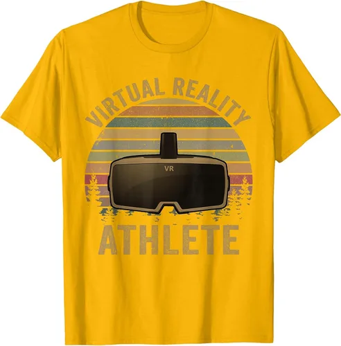 Vista 44 de Virtual Reality Athlete for VR Gamers Camiseta Asphalt Grey
