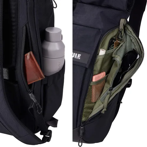 Vista 12 de Thule Paramount - Mochila de 24 litros con funda acolchada para laptop, se Negro