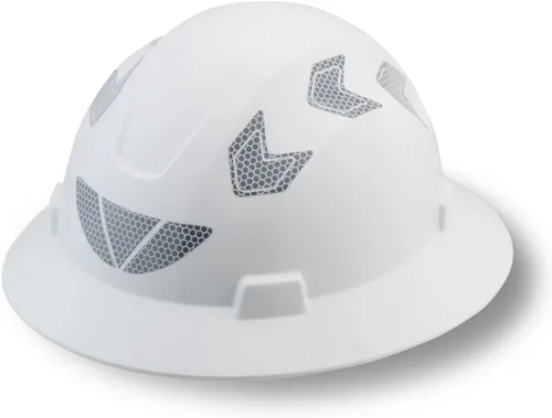 Vista 7 de Casco de seguridad de ala completa, clase eléctrica E, aprobado por ANSI Z89.1, aprobado por la OSHA, cascos de construcción para hombres, adultos