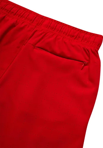 Vista 6 de Reebok Pantalones cortos de baloncesto 2 en 1 con forro de compresión y bolsillos, pantalones cortos deportivos para niños para gimnasio y correr