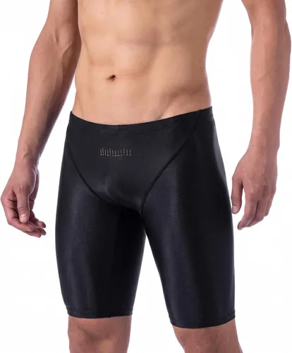 Vista 14 de MY KILOMETRE Traje de Baño para Hombre Jammer de Natación Sólido Jammers de Natación Endurance Largo de Carrera Entrenamiento Luz roja