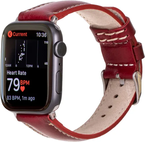Vista 13 de HARDISTON Correas de reloj compatibles con Apple de 1.496 in, 1.575 in, 1.614 in, 1.654 in, 1.732 in, 1.772 in, 1.772 in, para hombres y mujeres