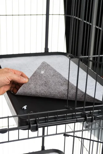 Vista 3 de Prevue Pet Products Estante de plataforma de repuesto - Negro