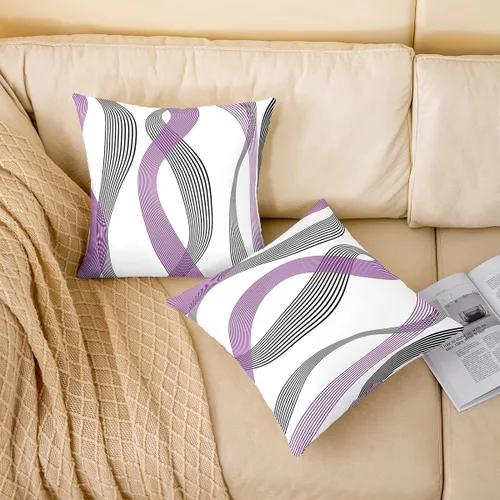 Vista 42 de Guitar Print Double Sides Print Pillow Covers 16"x16",Music Themed Bass Instruments Pillowcase Soft Square Cushion Cases,Rustic Music Score Note