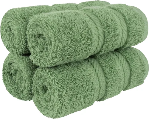 Vista 124 de American Soft Linen - Juego de toallas de 3 piezas, 1 toalla de baño, 1 toalla de mano y 1 toalla pequeña, 100% algodón turco para baño, juego
