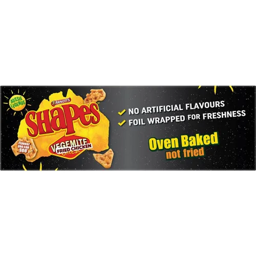 Vista 3 de Arnotts Formas Vegemite 5.82 oz