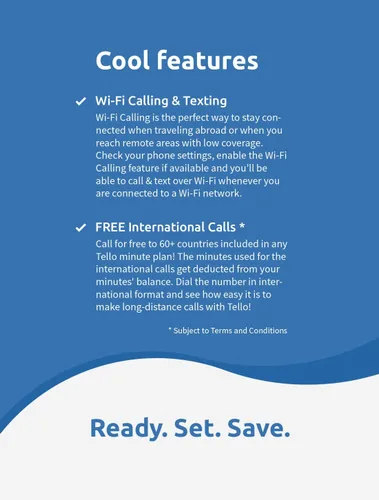 Vista 8 de $14/mes - 5 GB de datos + minutos y textos ilimitados Plan de teléfono prepago Tello Mobile Trae tu propio kit de teléfono Tarjeta SIM 3 en 1
