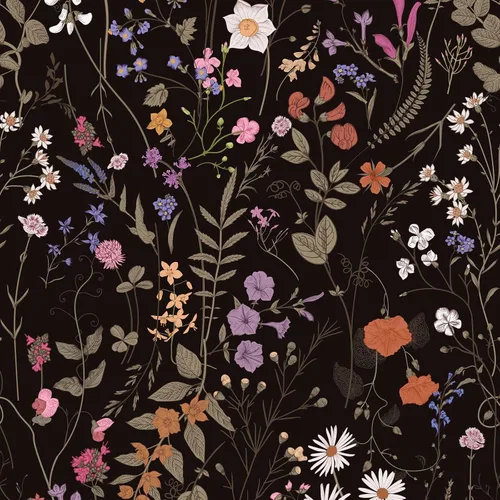 Vista 12 de JiffDiff Papel tapiz floral para despegar y pegar, papel de pared floral de granja, papel de contacto autoadhesivo de madera silvestre
