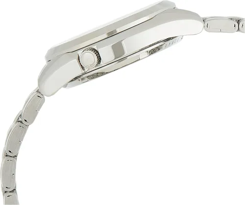 Vista 3 de Seiko 5 Reloj automático para hombre SNK369 Blanco Reloj automático
