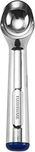 Vista 11 de Cuchara de helado profesional Farberware con mango cómodo, resistente, cuchara de grado profesional, cuchara de forma perfecta, ideal para cucharas