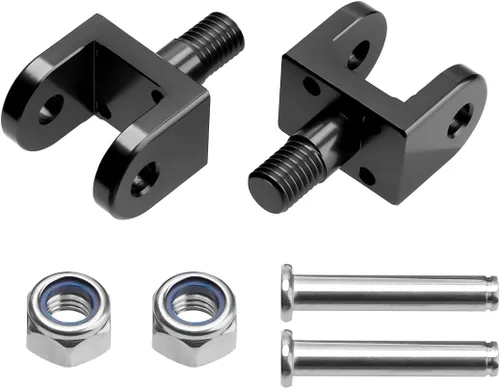 Vista 7 de 2 piezas de soporte para clavijas de pie para Sur Ron Light Bee X y S Segway X160 X260 Honda CRF150F 03-19 CRF230F 03-19, abrazaderas antióxido