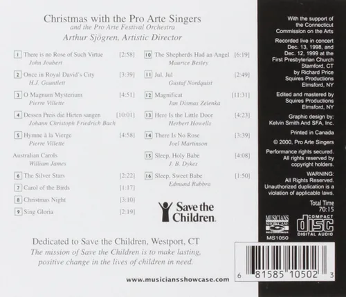 Vista 2 de Christmas with the Pro Arte Singers