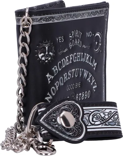 Vista 4 de Nemesis Now Spirit Board - Cartera Ouija en relieve color negro 73in 43in