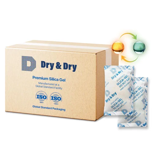 Vista 14 de Dry & Dry - Paquetes de gel de sílice naranja indicador de 1 gramo, deshumidificadores desecantes, paquetes de gel de sílice seguros para alimentos