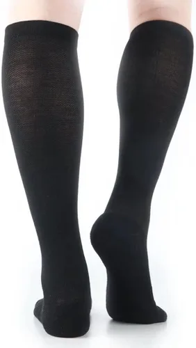 Vista 5 de JAVIE Calcetines de compresión de lana merino ultra cálidos para hombres y mujeres, calcetines acolchados para correr, ciclismo, viajes