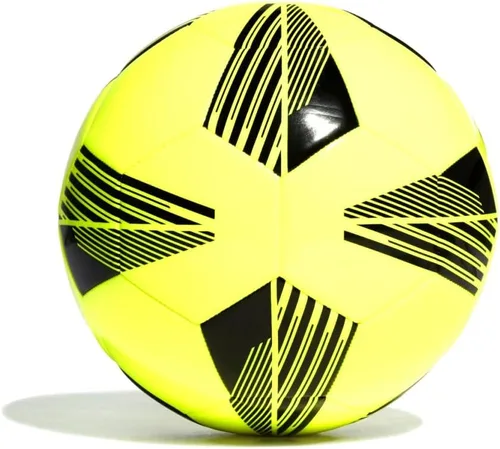Vista 8 de Balón de fútbol unisex para adultos adidas Tiro Match Limón lúcido/Negro/Rojo Lucido/Hierro Metálico/Liga