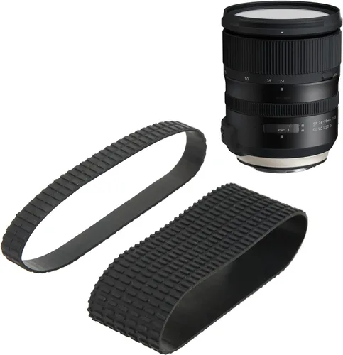 Vista 4 de Fydun Lente Zoom Grip Anillo de goma Lente Agarre de enfoque Anillo de goma Reemplazo de alto rendimiento para Tamron SP 24‑70mm F/2.8 Di VC USD A007
