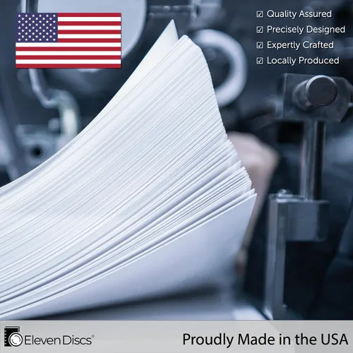 Vista 7 de Eleven Discs Papel Encuadernado con Discos, Hojas de Cuadrícula de Puntos Azules Tamaño Junior - Repuestos Premium de 120gsm Papel Grueso