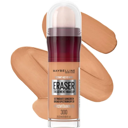 Vista 27 de Maybelline Instant Age Rewind Eraser Foundation con SPF 20 y provitamina B5 hidratante, 110, 1 unidad