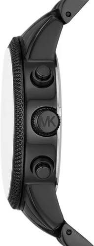 Vista 2 de Michael Kors Reloj de cuarzo Hutton para hombre, Negro -, MK9089 - Reloj cronógrafo Hutton