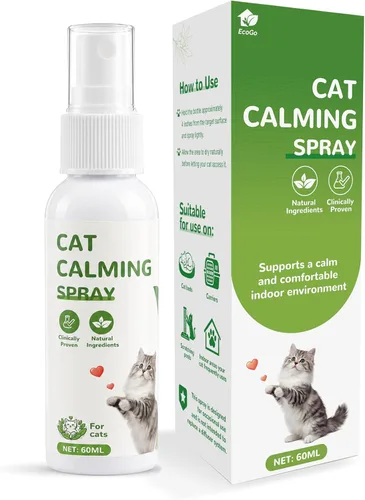 Vista 9 de Spray de feromonas calmante para gatos, para viajes, paseos en coche
