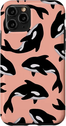 Vista 29 de Orca Whale Ocean Pattern - Carcasa para iPhone 17