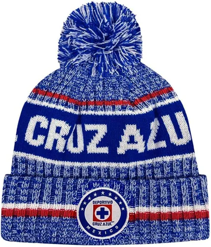 Vista 21 de Icon Sports Soccer Team Beanie – Adult Official Football Club Knit Winter Warm Pom Cap Casual Hat for Men Women Unisex
