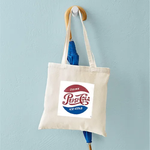 Vista 49 de CafePress Pepsi Tote Bag Bolsa de lona natural, bolsa de compras de tela, Caqui