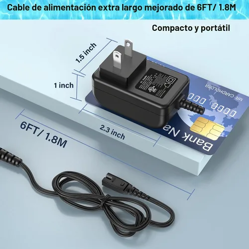 Vista 5 de Cargador de aspiradora de piscina de 5 V para aspiradora de piscina de mano