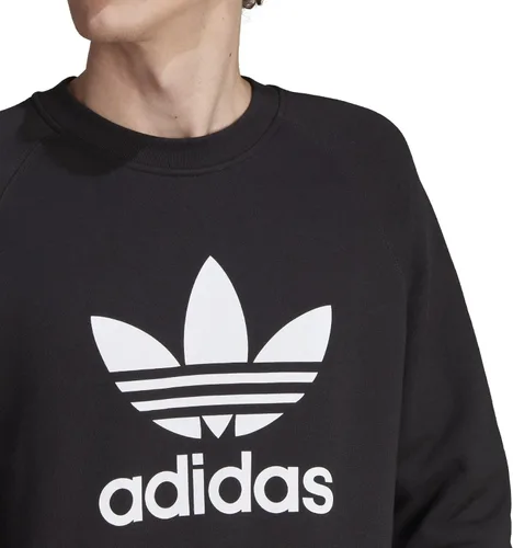 Vista 3 de adidas Originals Sudadera con cuello redondo Adicolor Trefoil para hombre