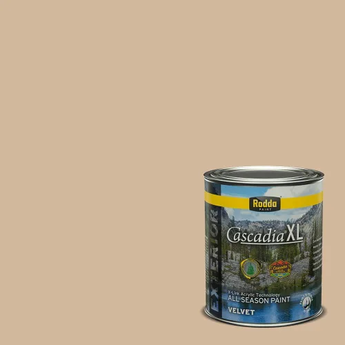 Vista 144 de Rodda Paint CASCADIA XL Pintura e imprimación satinada exterior en uno, cuarto de galón, abulón