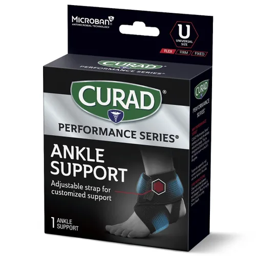 Vista 7 de CURAD Performance Series IRONMAN - Tobillera, envolvente, universal