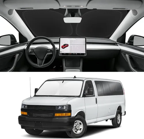 Vista 80 de Parasol plegable para parabrisas visor solar para ventana frontal accesorios de automóvil