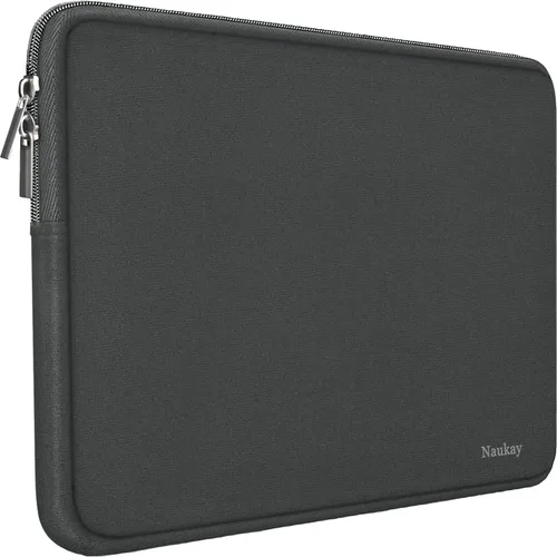 Vista 9 de Naukay Funda para Laptop, Funda de Neopreno Resistente de 13-13.3 Pulgadas para Laptop/Computadora Portátil/Funda de Bolsillo para Computadora