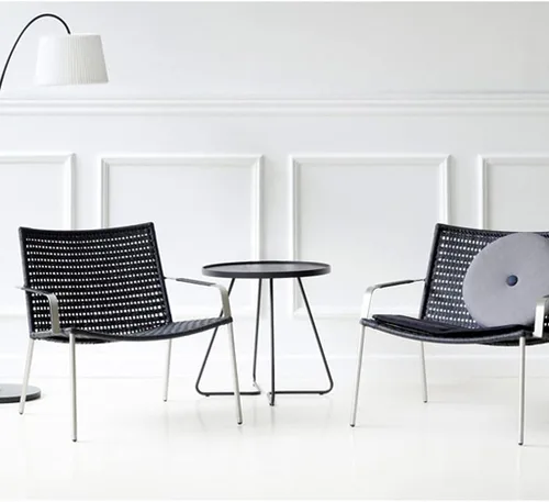 Vista 2 de Side Table Couch Side Tables Coffee Table Wrought Iron Non-Slip Tea Table Home Sofa Side Table Bedroom Living Room Corner Coffee Side Table Bedside