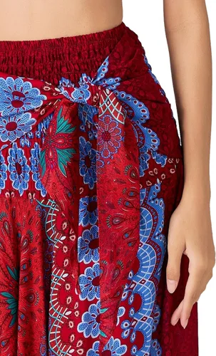 Vista 5 de Joob Joob Faldas largas boho para mujer - Falda de verano bohemia hippie