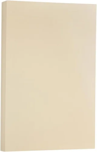Vista 11 de JAM PAPER Vellum Bristol Cartulina de 65 lb - 8.5 x 11 Coverstock - 147 gsm - Azul - 50 Hojas/Paquete