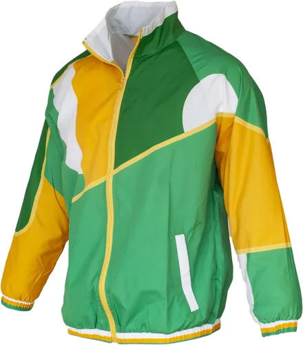 Vista 14 de Funny Guy Mugs - Chaqueta rompevientos con diseño retro color neón de los años 80 & 90 Dope Neon