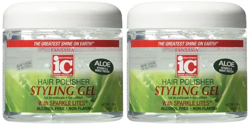 Vista 3 de Fantasia Gel de 16 onzas de aloe (transparente) (16.0 fl oz) (paquete de 2)