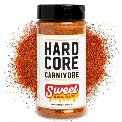 Vista 9 de Hardcore Carnivore Rojo: Condimento multiusos (coctelera de 11 onzas) Hecho en Texas, para cerdo, pollo, barbacoa, asar a la parrilla y ahumar
