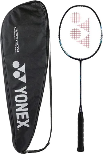 Vista 4 de YONEX GR 303 Raqueta de bádminton de aluminio encordada con media cubierta