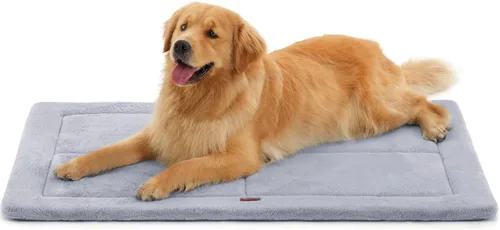 Vista 26 de Made4Pets Cojín Cama para Jaula de Perros Medianos y Grandes, Lavable y Reversible, Tapete Antideslizante para Perrera para un Sueño Acogedor, Cama