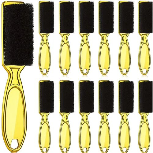 Vista 19 de Patelai 12 cepillos para cortaúñas para peluquero, color negro