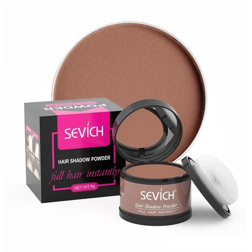 Vista 56 de Polvo para Línea de Cabello Sevich 2.0, Oculta Instantáneamente la Pérdida de Cabello, Polvo para Toque de Raíces, Sombra de Cabello para Mujeres