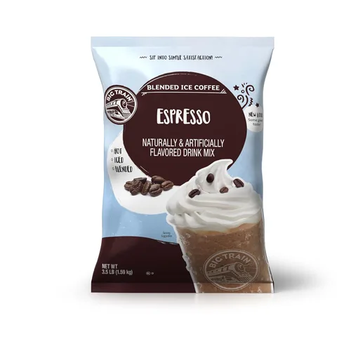 Vista 28 de Big Train Flan Blended Crème 1pk