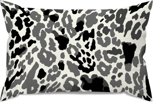Vista 105 de ArogGeld Funda de almohada para sofá, guepardo y leopardo, estampado de leopardo, funda de cojín decorativa de granja para sala de estar