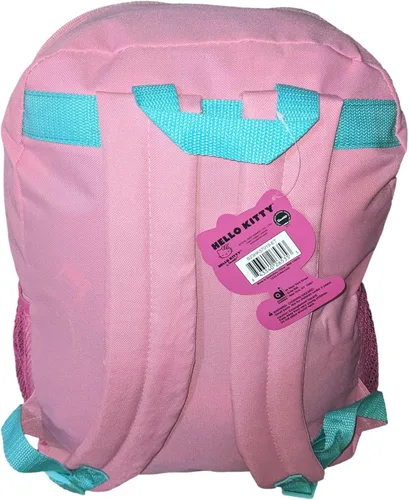 Vista 6 de Accessory Innovations Hello Kitty Mochila de tamaño completo de 16 pulgadas con lonchera desmontable