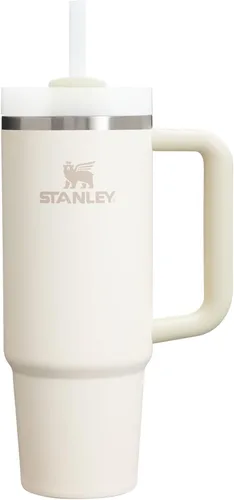 Vista 35 de STANLEY Quencher H2.0 Vaso Térmico con asa y pajilla, 64 onzas, tapa Flowstate de 3 posiciones, gran capacidad para viajes y deportes, vaso de acero